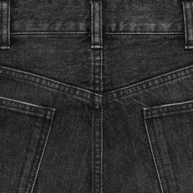 WESLEY JEANS IN BLACK ICE RINSE WASH DENIM 